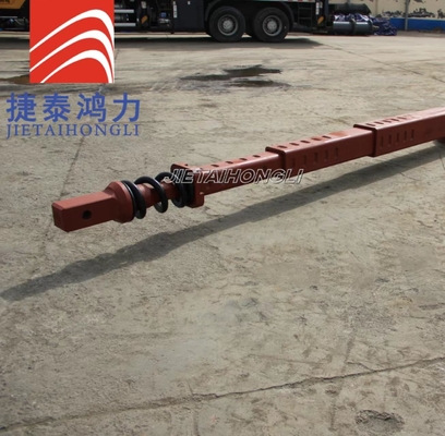 Komponen Rig Rotary Persegi Pengeboran Kelly Bar Od200-2000mm Tiga Bagian