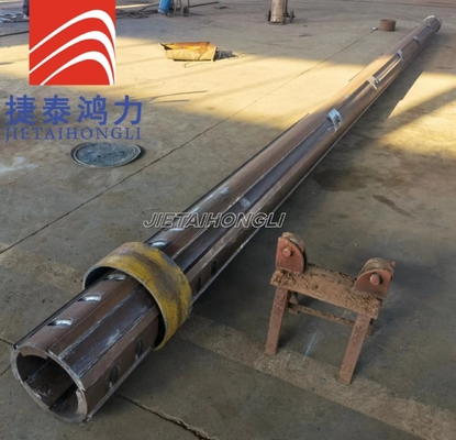 Pengeboran Kelly Bar Interlock yang Disesuaikan Diameter Luar 377mm Kedalaman Pengeboran 24-65m
