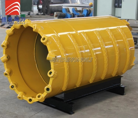 Barel Inti Disesuaikan Dengan Bit Pengeboran Batu Diameter Luar 600-2500 Mm Gigi 4-15