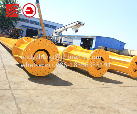 Pengeboran Gesekan Hidrolik Rotary Rig Kelly Bar Cocok Bauer