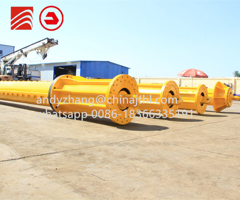 Alat Pengeboran Teknik Piling Rig Kelly Bar Dengan Gesekan
