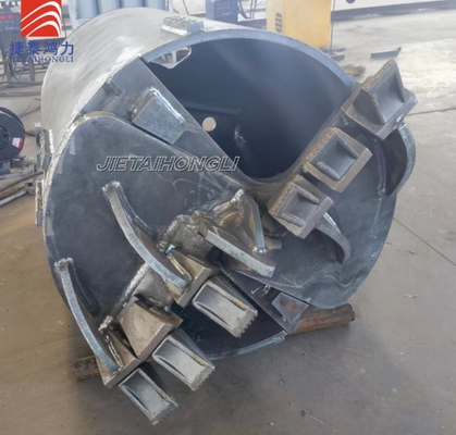 Ketebalan Cangkang Ember Tanah Od600mm Ketebalan Pelat Bawah 16mm Ketebalan 50mm