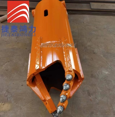 Open Type Od 600mm Rock Drilling Bucket Panjang 1200m Tebal 25mm