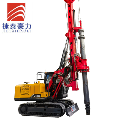 2024 NEW PORTABLE Mini rotary rig pengeboran JTR50 untuk rotary foundation