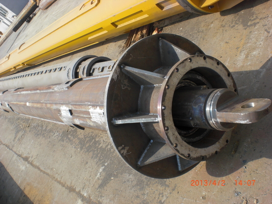 Rotary BK280 Piling Rig Attachment Pengeboran Kelly Bar 30-110m Round Square 419/4/36m