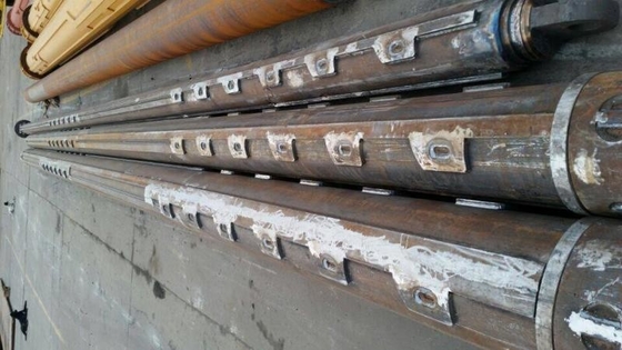 Disesuaikan Pengeboran Saling Penuh Kelly Bar OD406 * 4 * 16m Batang Pengeboran Untuk IMT AF180 / AF220/AF240 / AF270