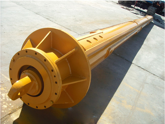 Rotary Piling Rig Attachment Pengeboran Kelly Bar BG36 OD419 X4X17m Untuk Lapisan Batu
