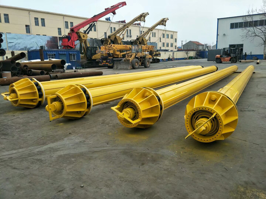 Jenis Kunci Mekanik Bauer Kelly Bar 4X 13.5m Tempa Untuk Lubang Pengeboran OD600-OD3000mm