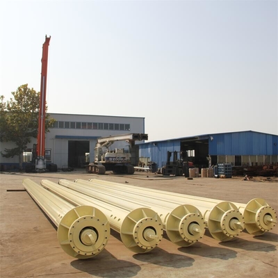 Rotary Table Kelly Bar Piling Rod 3-5 Bagian Untuk Lubang Pengeboran Pondasi soilmec kelly bar