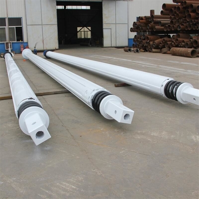 Jenis Kunci Mekanik Bauer Kelly Bar 4X 13.5m Tempa Untuk Lubang Pengeboran OD600-OD3000mm
