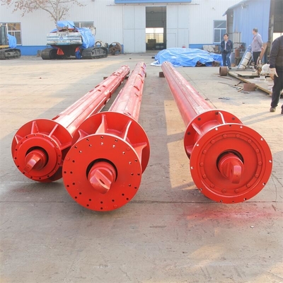 Interlocking Rotary Drilling Rig Kelly Bar OD470x4x17m Untuk Bauer Soilmec Liebherr Piling Rig