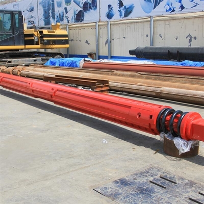 Jenis Kunci Mekanik Bauer Kelly Bar 4X 13.5m Tempa Untuk Lubang Pengeboran OD600-OD3000mm