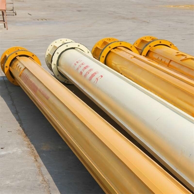 Rotary Rig Telescopic Friction Kelly Bar 4/5/6 Elemen Untuk Pengeboran Tiang Bor 580-6 * 20