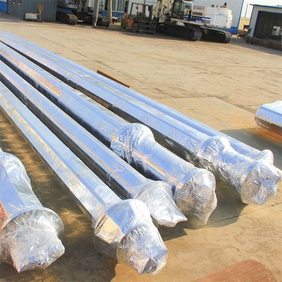 Kedalaman Pengeboran 51.5m Gesekan Kelly Bar Tube 406-4 * 14mm Untuk Rotary Piling Rig
