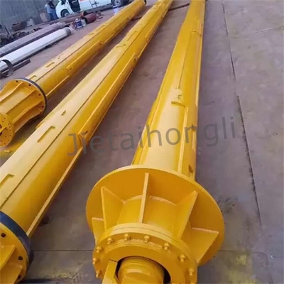 OEM / ODM 61.5M Kedalaman Pengeboran Saling Mengunci Pengeboran Kelly Bar Torsi Maks 200kNm