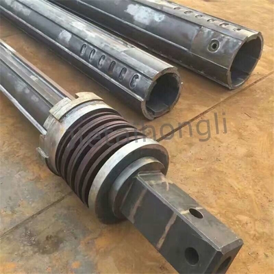 Telescopic Interlocking Rotary Drilling Rig Kelly Bar Digunakan Untuk BAUER / CMV Piling Rig