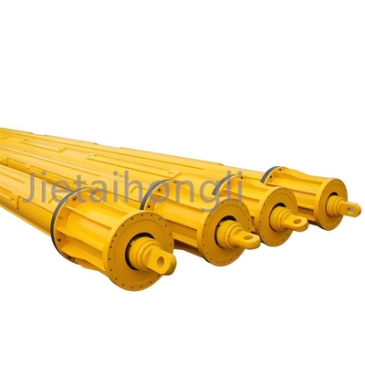 355-4 * 12 Interlocking Telescopic Kelly Bar 40m Kedalaman Pengeboran Untuk Rotary Piling Rig Untuk Konstruksi