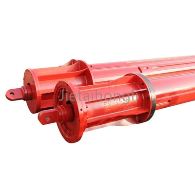Rig Pengeboran Pondasi Kelly Bar 355-4 * 11 Interlocking Kelly Bar 30m Untuk Piling Hole