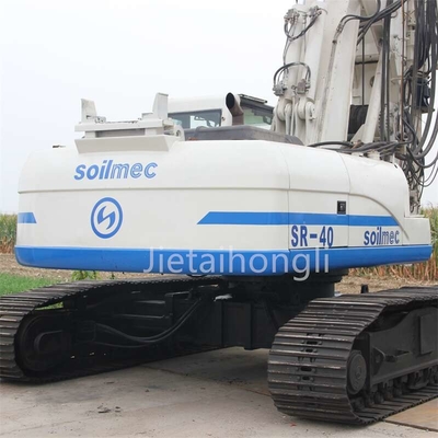 90% Baru Digunakan Rotary Drilling Rig 60M Soilmec SR40