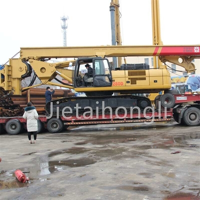 Rig Pengeboran Rotary Bekas Bekas Yang Stabil CRRC Dengan Crawler Undercarriage