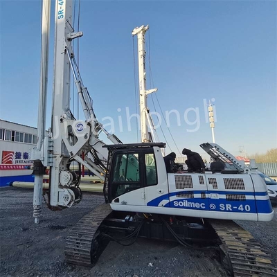 Digunakan dari rig pengeboran pipa jenis perayap soilmec