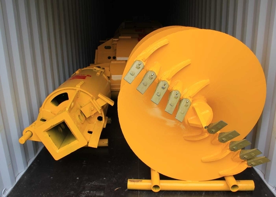 Pengeboran Batu Tumpukan Tanah Datar Auger Conical Flat Auger 600-2500mm