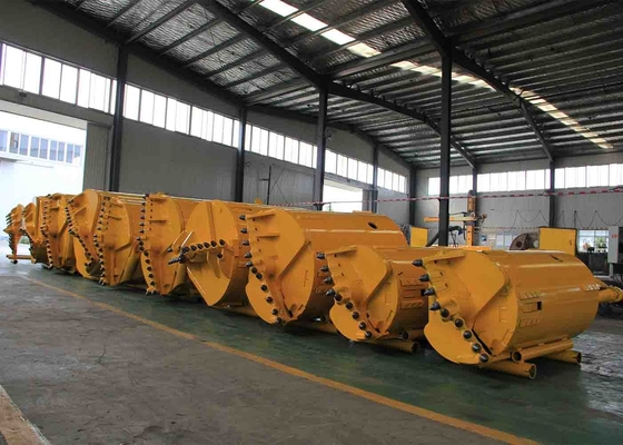 JTHL Bor Piling Digunakan Untuk Soilmec Drilling Rig Piling Tools Pengeboran Bucket konstruksi lapisan batu dan tanah