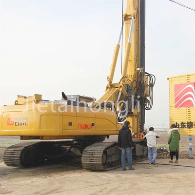 Kedalaman Pengeboran Max 75m Bore Pile Digunakan Rig Pengeboran Hidraulik