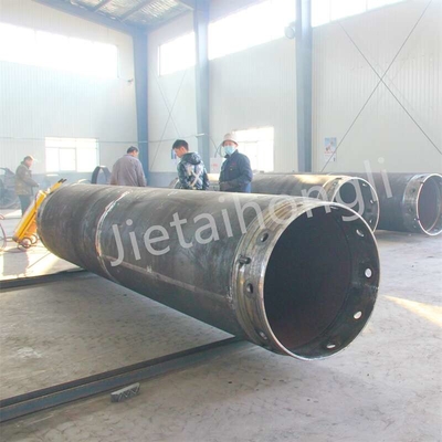 Double Wall Casing Series Pipe Tube Untuk Piling Rig Drilling Rig Piling Industri Lubang Bore