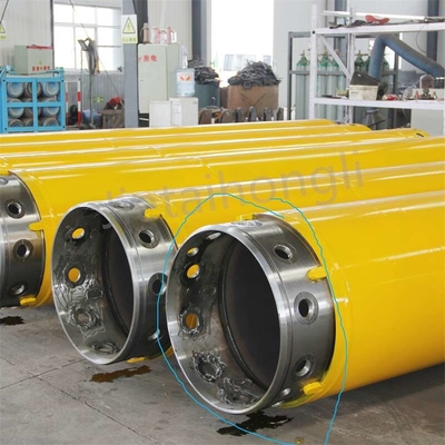 Bauer Rotary Drilling Rig Double Wall Casing Tube Pipa Untuk BK200/368/3/27