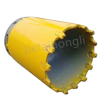 Rotary Drilling Rig Casing Pipe Driver Casing Shoe Untuk Mesin Konstruksi Industri Pile Piling