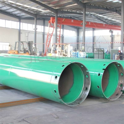 Tabung Casing Bor Dinding Tunggal Untuk Bore Piling Foundation Bore Pile
