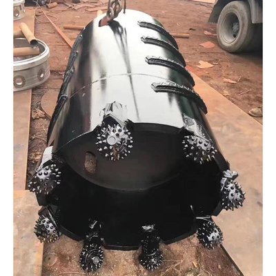 ISO Rock Drilling Bucket Core Barrel Dengan Roller Bit, Core Barrel Bucket