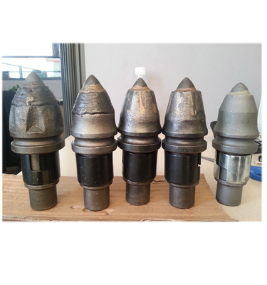 Peluru Tungsten Carbide Pengeboran Gigi Betek B47K -22 Pondasi Piling Mata Bor Untuk Rig Soilmec Bauer