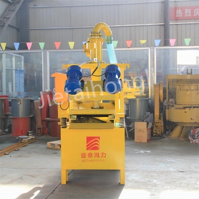 Sistem Pembersihan Lumpur Desander Q345B Untuk Membersihkan Lumpur Pengeboran Di Pondasi Industri Piling