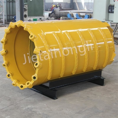 OD800mm Rock Core Barrel Bucket Dengan Gigi Peluru Untuk Tanah Keras