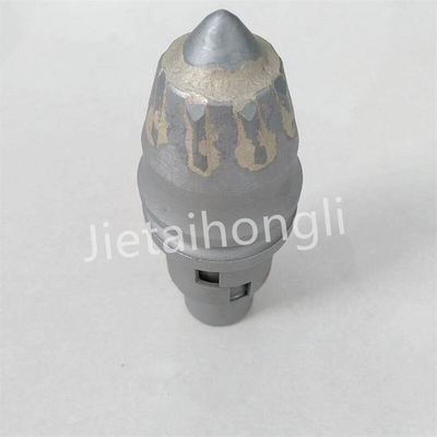 Rig Pengeboran Rotary 55hrc Tungsten Carbide Bullet Teeth Auger Bucket