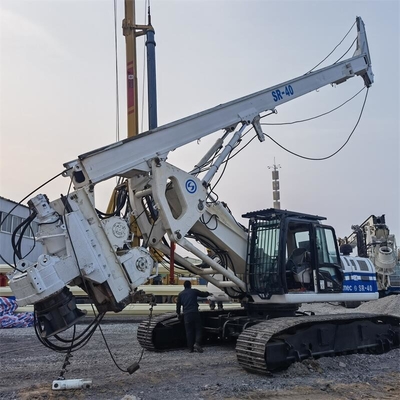 Rig Pengeboran Tangan Kedua Soilmec SR40 SR80 SR70 SR65 Setelah Tahun 2010 Diperbaharui