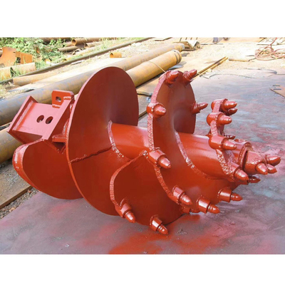 Bor Piling Tanah Batu Auger Conical Rock Auger 16-30mm Cocok Untuk Piling Rig