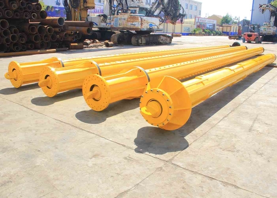 Suku cadang mesin pondasi rig pengeboran rig tiang pancang putar gesekan dan pipa bor kolom kelly bar yang saling mengunci