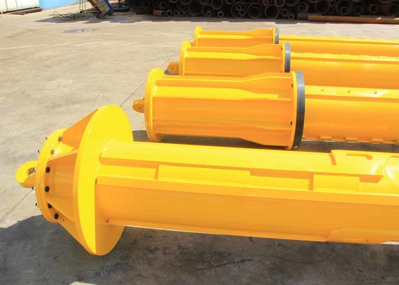 Tabung Baja Interlocking Kelly Bar Kedalaman Pengeboran 20-100m