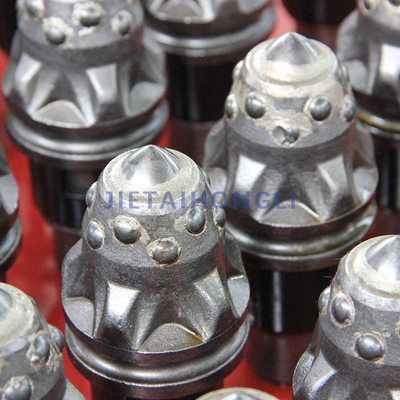 Betek Type Drilling Rock Bullet Teeth 30-55-22 Untuk Mesin Lubang Pengeboran Bore Pile